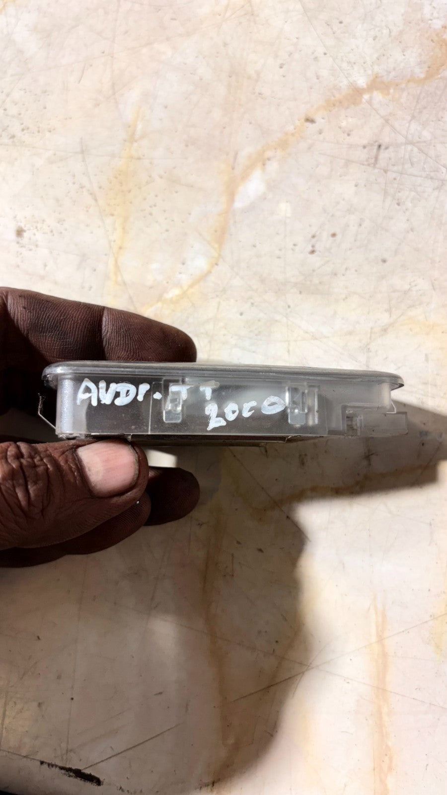 AUDI TT 2000 INTERIOR SUNVISOR LIGHT