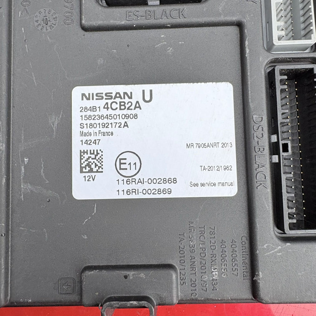 NISSAN QASHQAI 2006-2013 J11 BODY CONTROL MODULE (BCM) 284b14cb8b