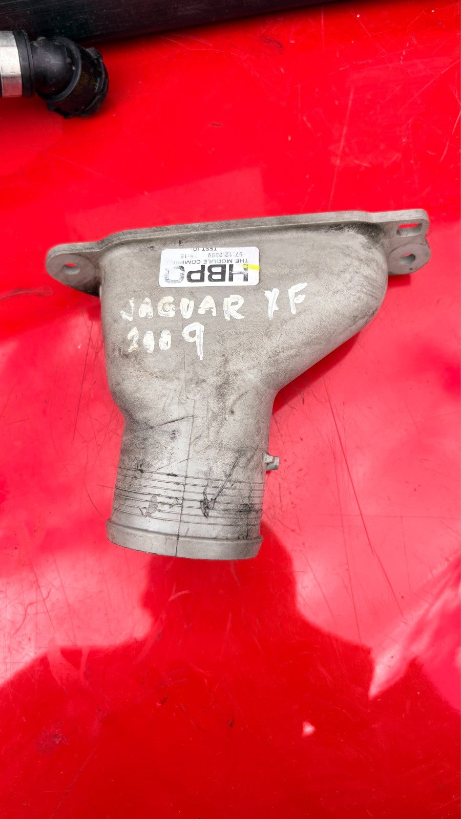Jaguar XF 2009 INTERCOOLER INLET SPOUT