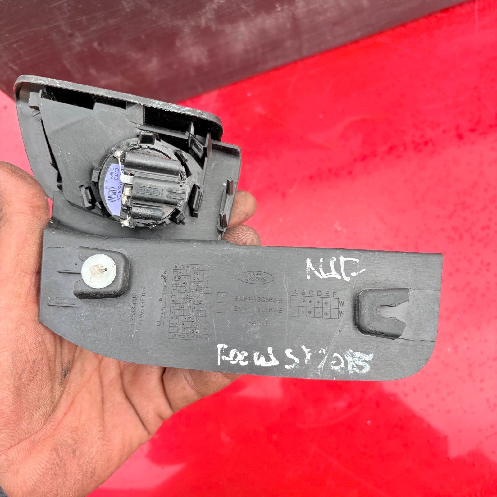 FORD FOCUS MK3 2015 DOOR TWEETER SPEAKER & TRIM FRONT LEFT SIDE BM51-18C863-A