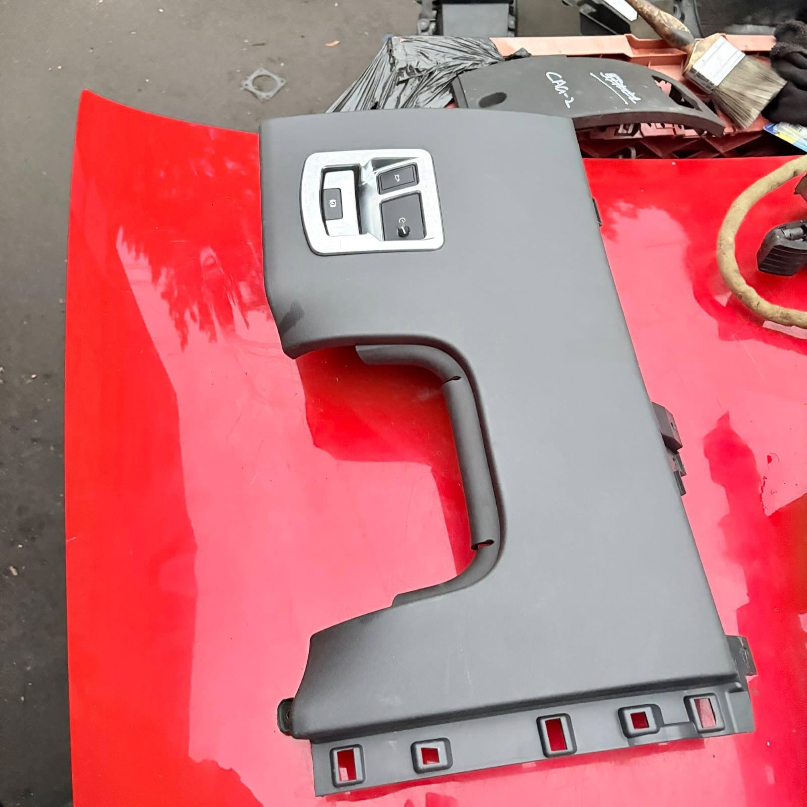 Range Rover Velar L560 RHD Dash Lower Knee Bolster Panel w Switches L5605127