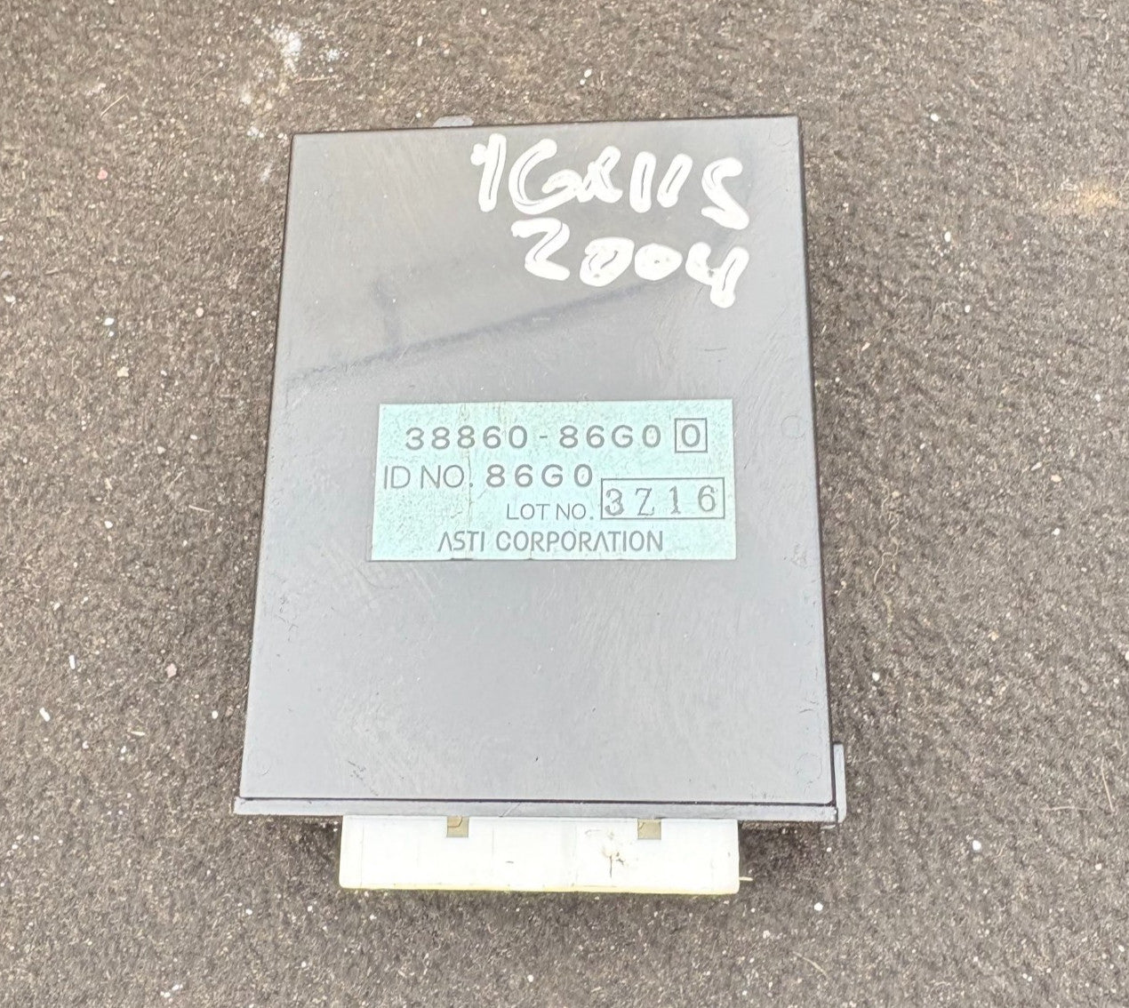 SUZUKI IGNIS MK2 2004-2007 BODY CONTROL MODULE 38860-86G0