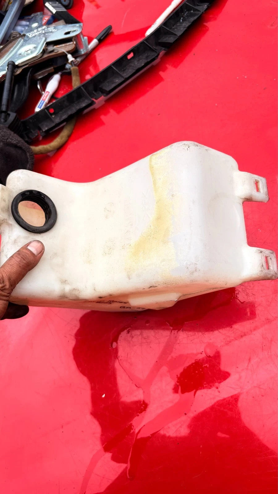 BMW 1 SERIES 116 2007 Windscreen washer fluid reservoir bottle 712423116