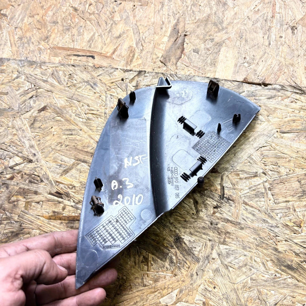 AUDI A3 2008-2013 FRONT PASSENGER LEFT SIDE DASHBOARD END TRIM 8P0 857 085