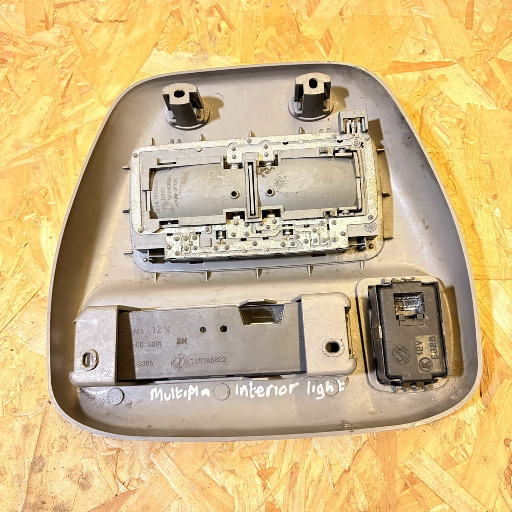 Fiat Multipla Front Interior Dome Reading Light Lamp Console 735255822 98-10