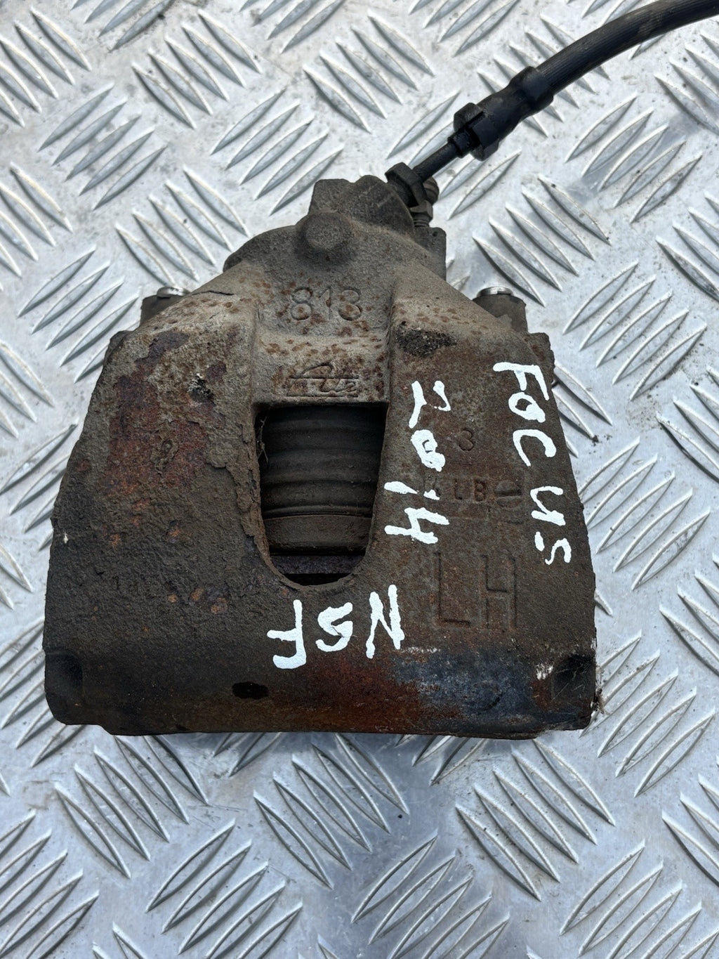 Ford Focus Mk3 1.6 TDCi 2011-2018 Front Left Brake Caliper NSF Passenger ATE