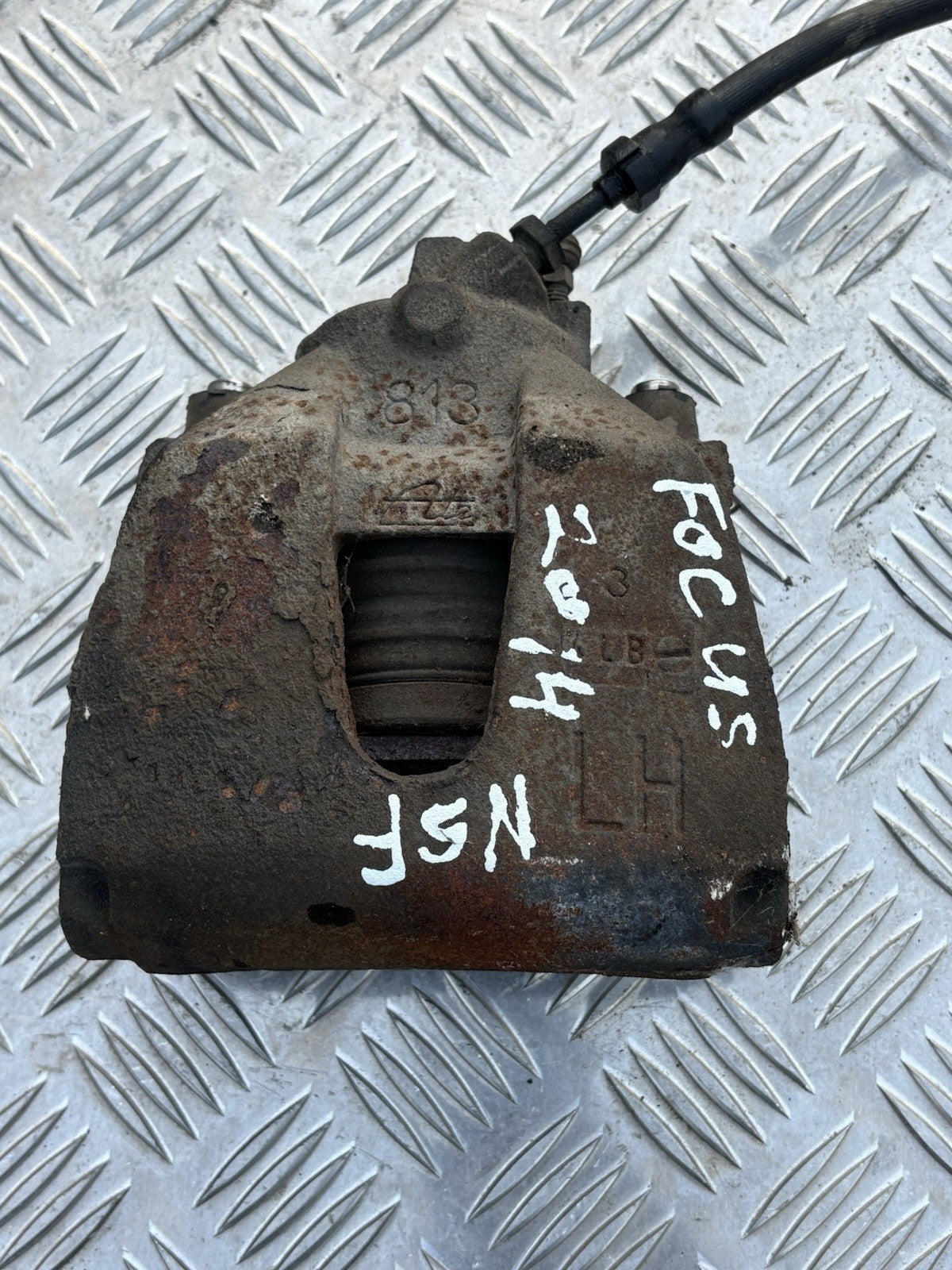 Ford Focus Mk3 1.6 TDCi 2011-2018 Front Left Brake Caliper NSF Passenger ATE