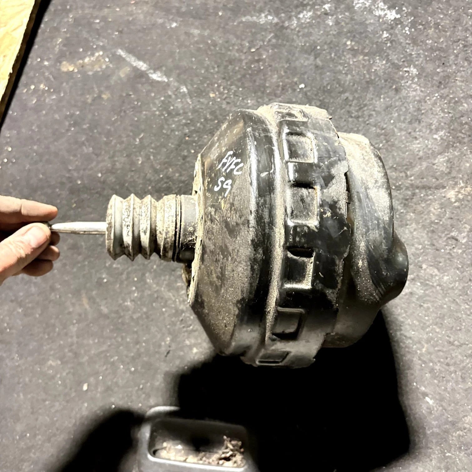 AUDI TT 8J MK2 2014 BRAKE SERVO 8J2614105AC