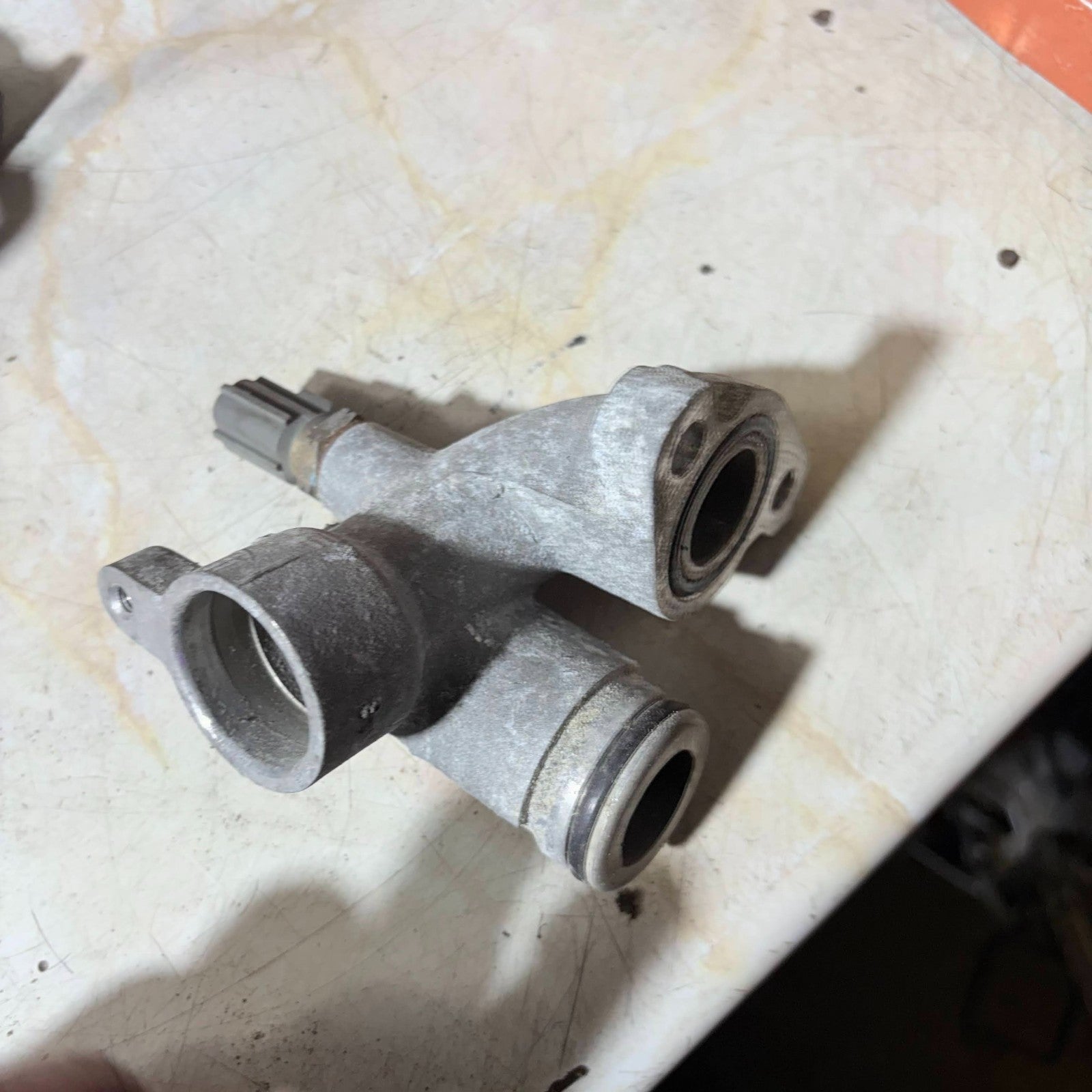 Jaguar X-Type 2.0 2.2 Diesel Radiator Coolant Pipe With Sensor 2004-2009