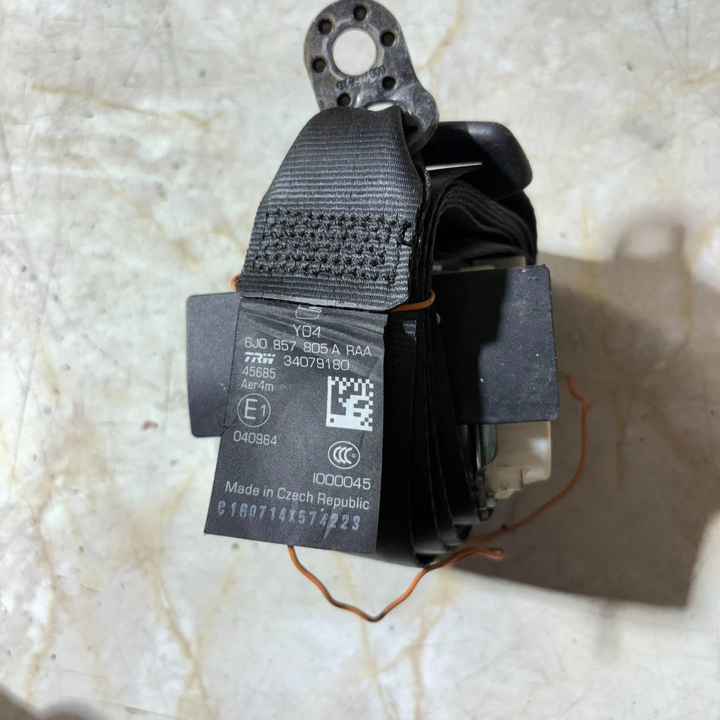 Seat Ibiza FR 2008-2017 Mk4 Seat Belt-Rear Left Side 6J0857805A
