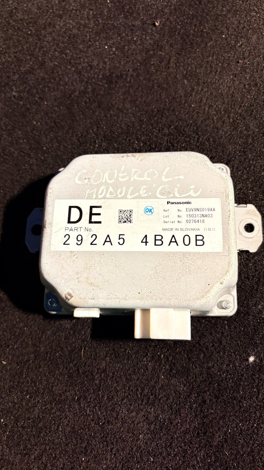 NISSAN JUKE VOLTAGE STABILISER UNIT 292A5-4BA0B 2013-2018