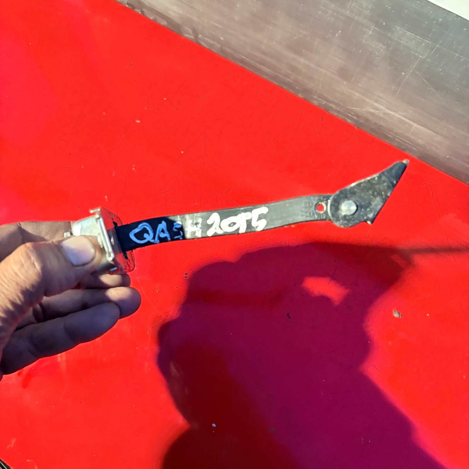 NISSAN QASHQAI 2015 OFFSIDE DRIVER RIGHT REAR DOOR CHECK STRAP