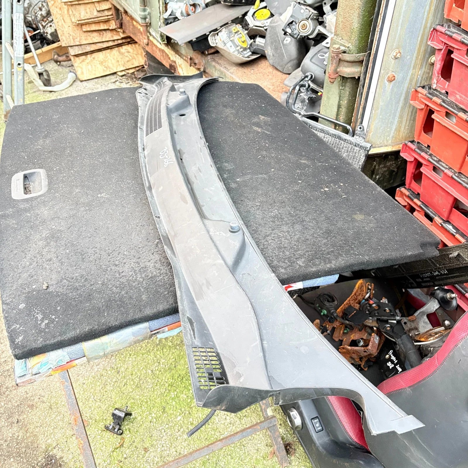 Vauxhall Corsa D 2006-2014 RHD Front Windscreen Scuttle Panel Trim 13322014RH