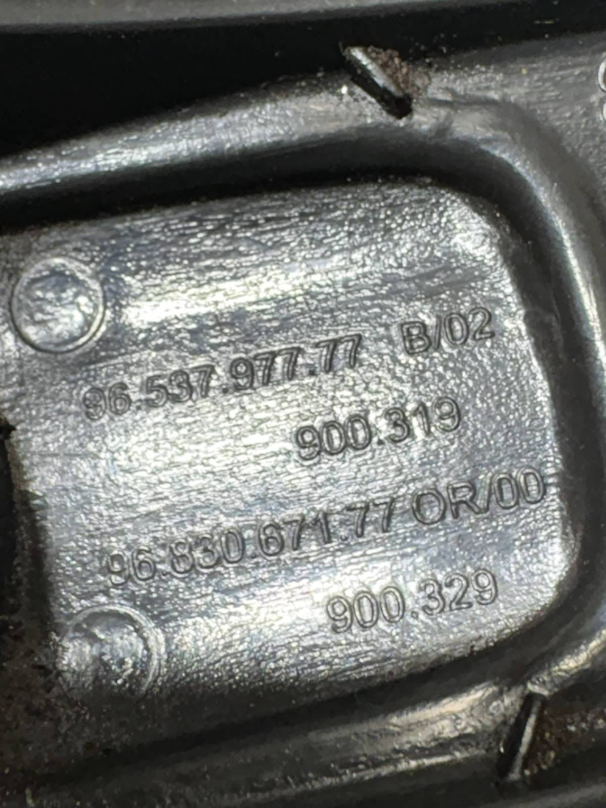9683067177 366350 molding for PEUGEOT 208 (P2)(06.2019-) Window Winder