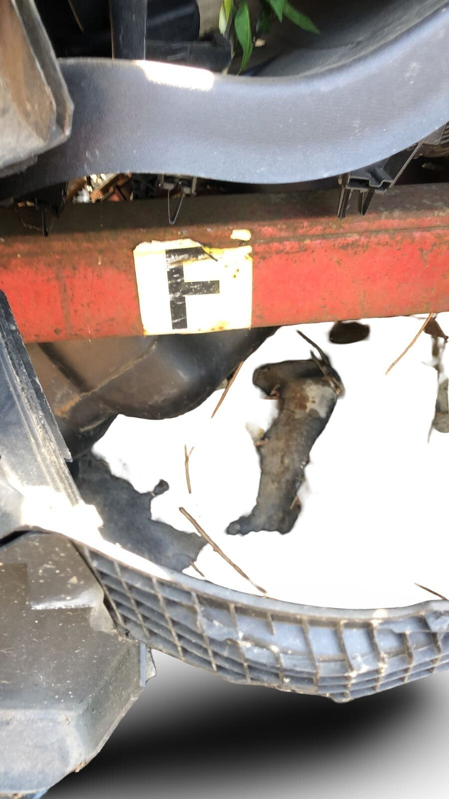 1653 3B5 2005-2008 FORD FOCUS REAR BUMPER LOWER SKIRT/LIP 4M51-N17A894 A