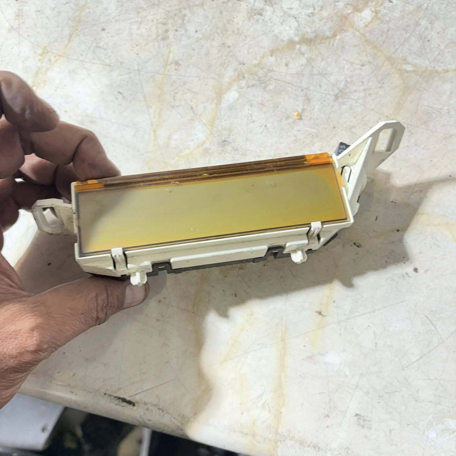 Citroen C4 Digital Clock Display Screen 9654149280 MK1 #172