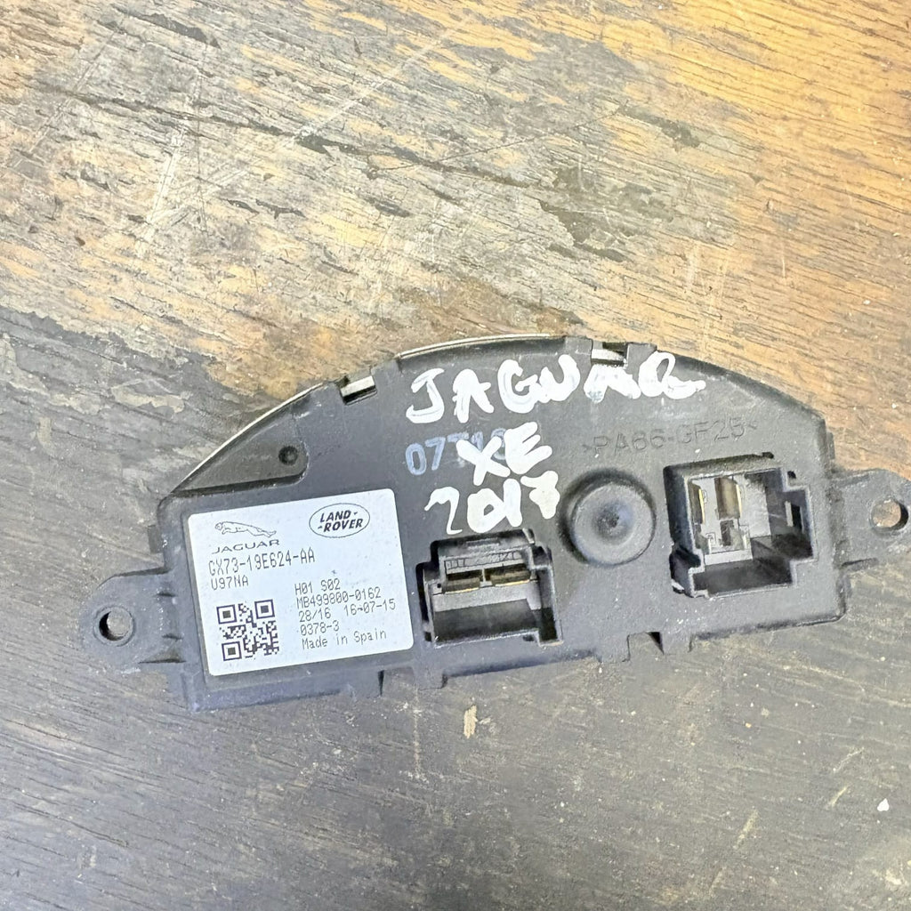 JAGUAR XF X260 2.0 DIESEL HEATER BLOWER FAN MOTOR RESISTOR 2017 GX73-19E624-AA
