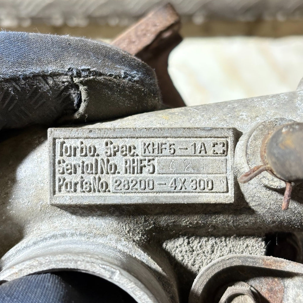 Kia Sedona Carnival 2.9 CRDi Turbocharger 28200-4X300 VR15 VA430036 2001-06