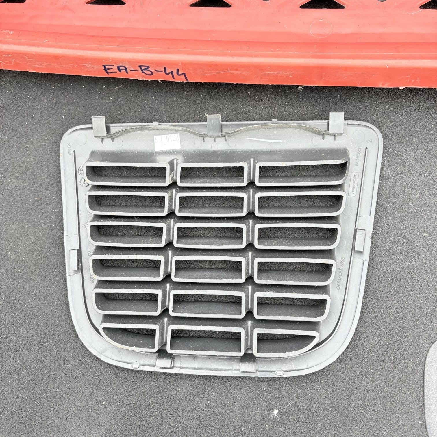 Citroen C3 Mk2 2010-2016 Boot Side Panel Trim Carpet Vent AA34453821