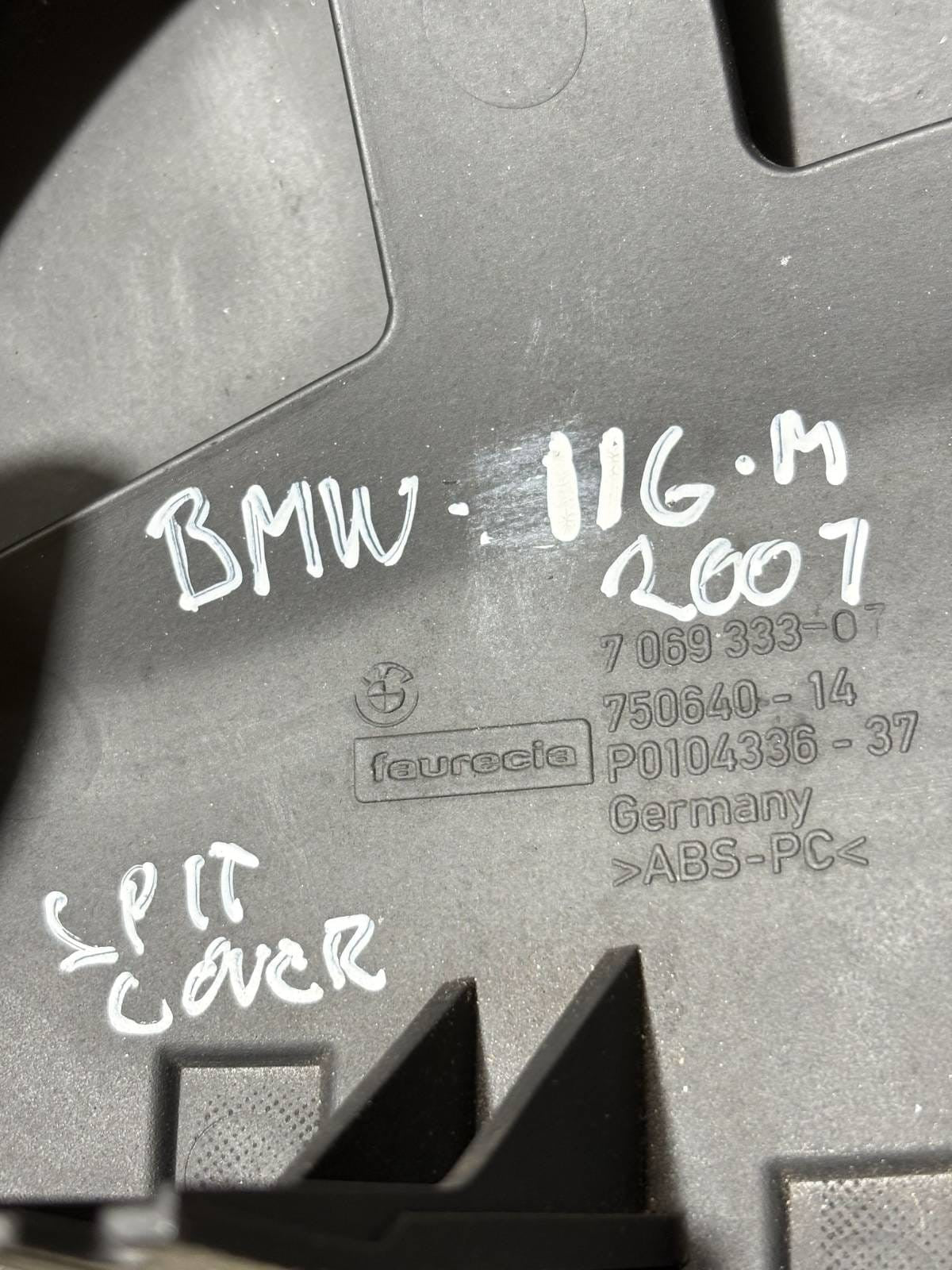 BMW 1 Series E81 E82 E87N LCI E88 Instrument Panel Cover Speedo Clocks 2007