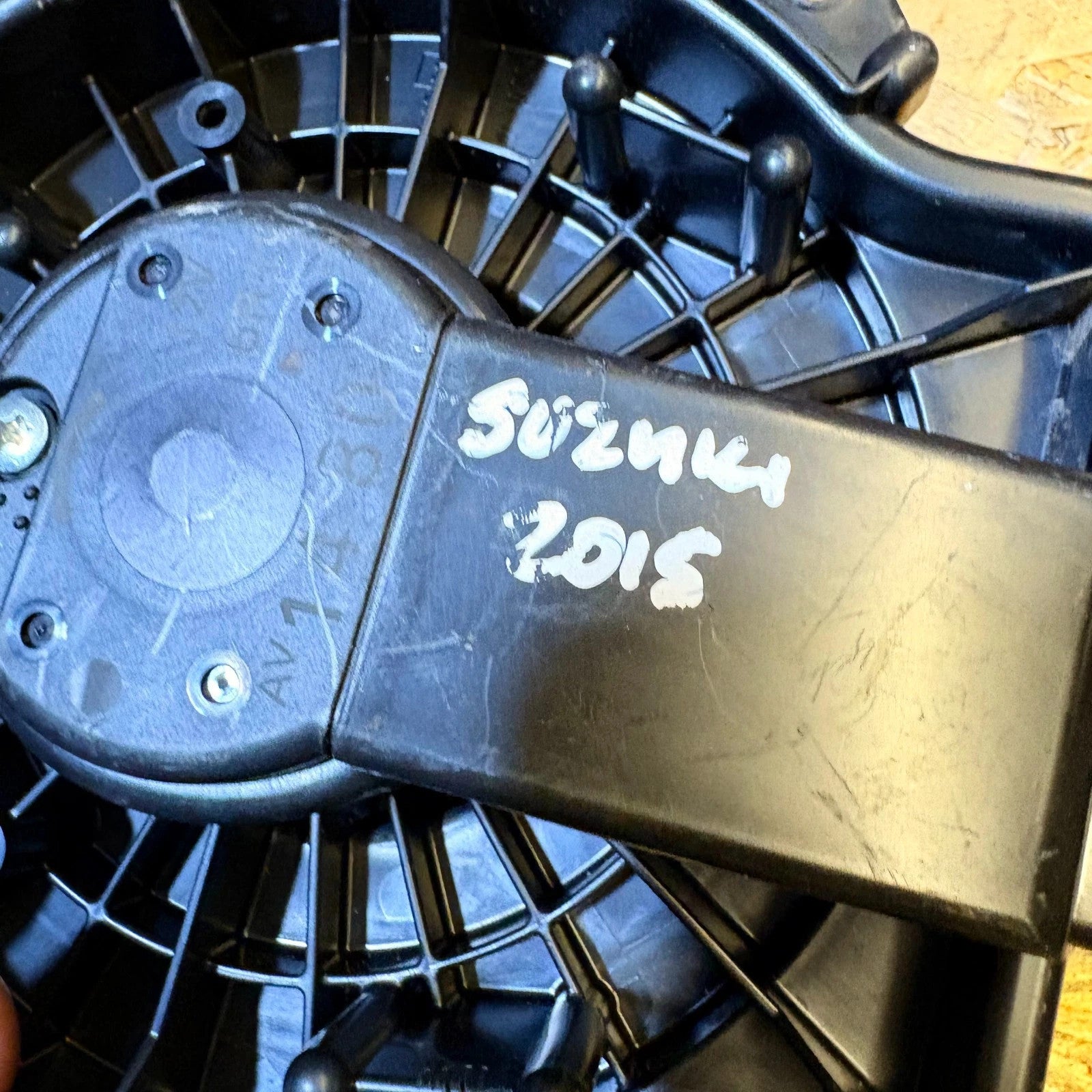Suzuki Heater Blower Motor + Fan Cage 2015 - Interior Cabin HVAC Fan Motor