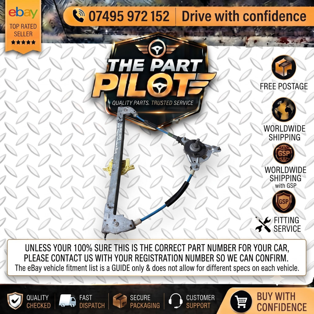 Citroen Xsara Picasso N68 1999-2010 5DR Rear Left Manual Window Regulator 51894F