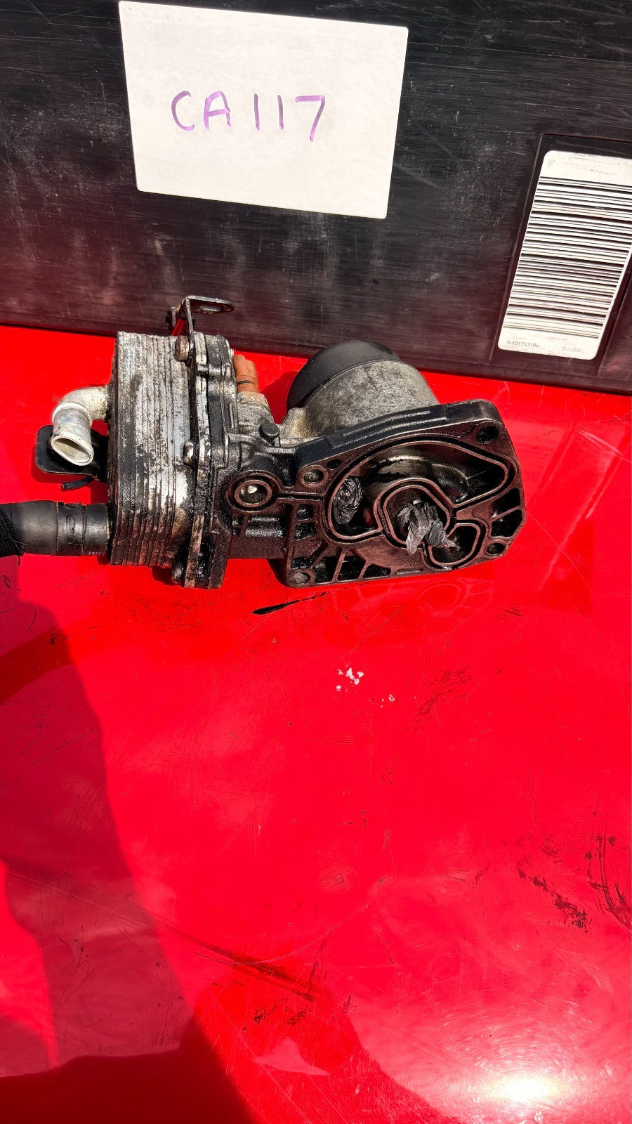 2007 LAND ROVER FREELANDER 2 OIL COOLER &FILTER HOUSING 90677L