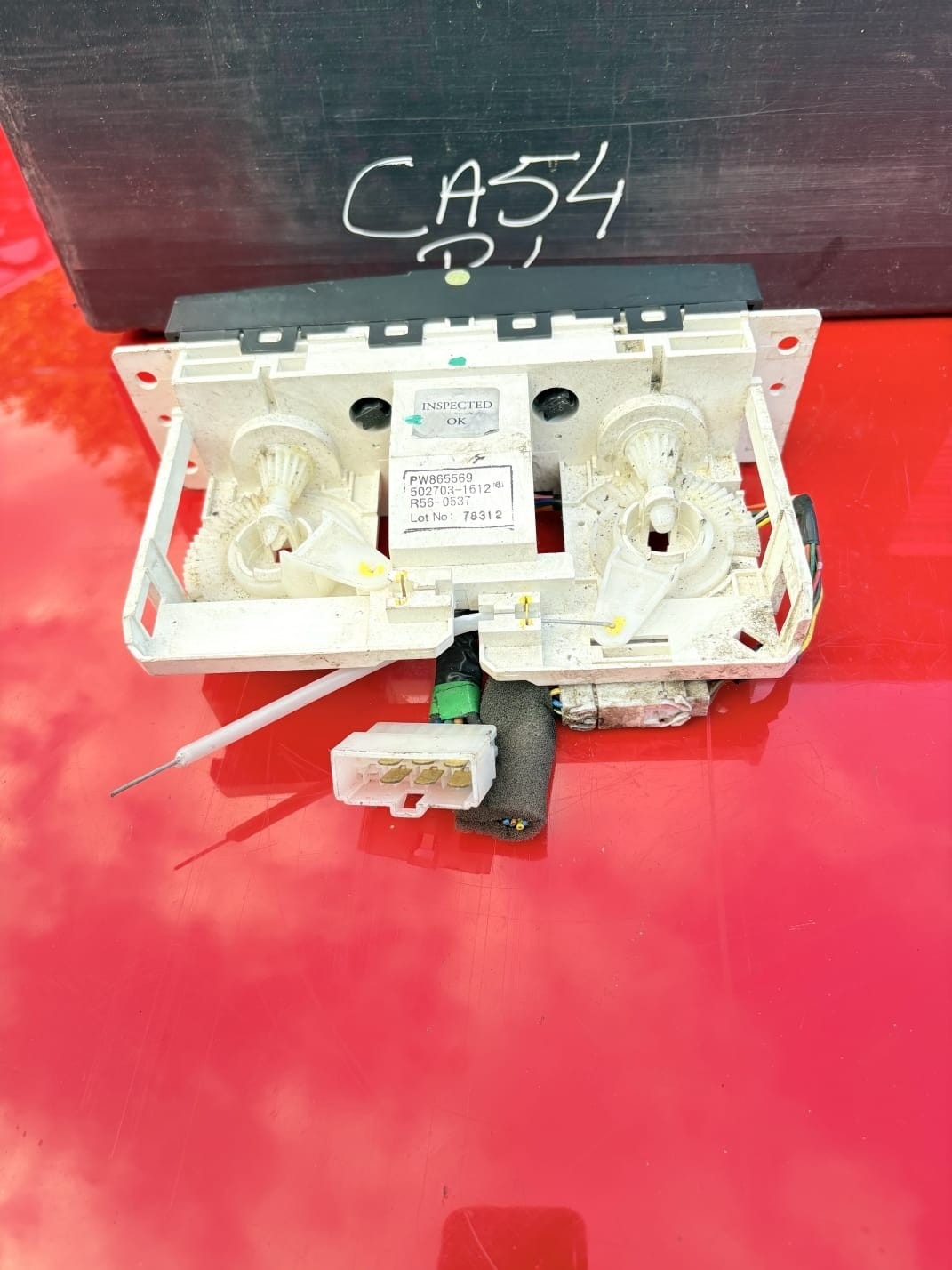 2000 PROTON SAVVY 5DR HEATER CLIMATE CONTROL UNIT 502703-1612