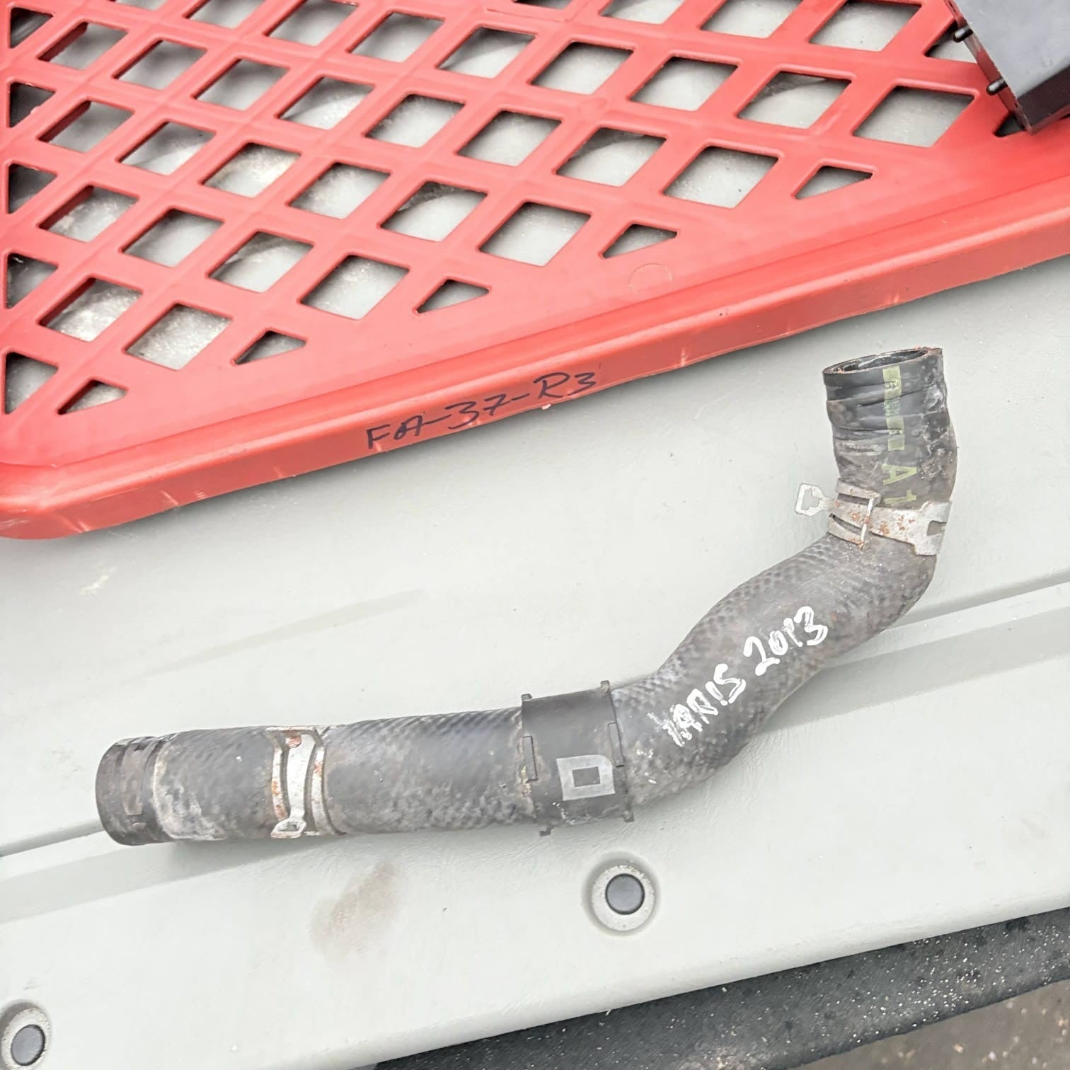 Hyundai i10 Mk1 (PA) 2013 Engine Coolant Hose Pipe B19 Radiator Hose