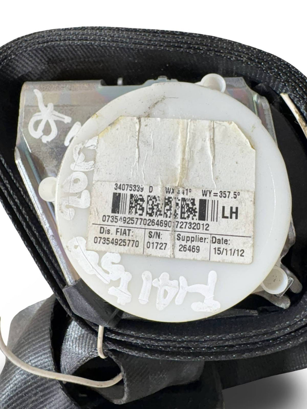 Mini Cooper Rear Seat Belt Reel RH UK Drivers 5DR 2014 F55 F56 33005419