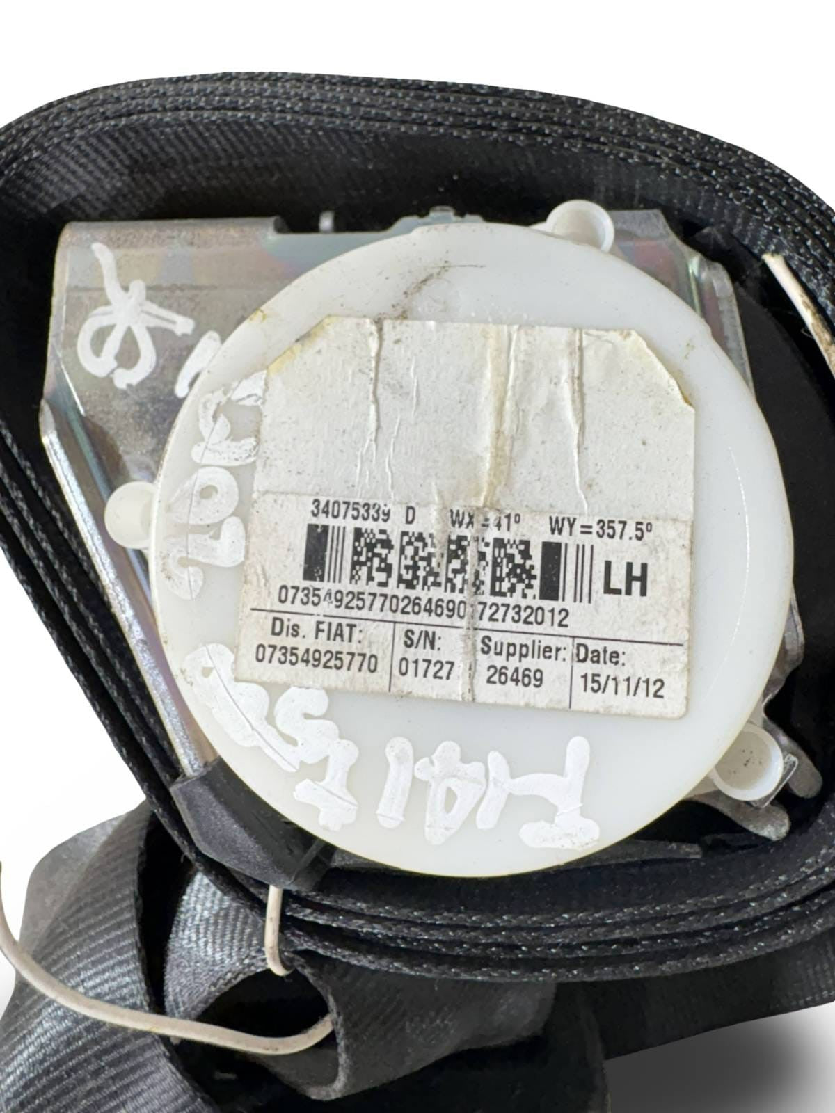 Mini Cooper Rear Seat Belt Reel RH UK Drivers 5DR 2014 F55 F56 33005419