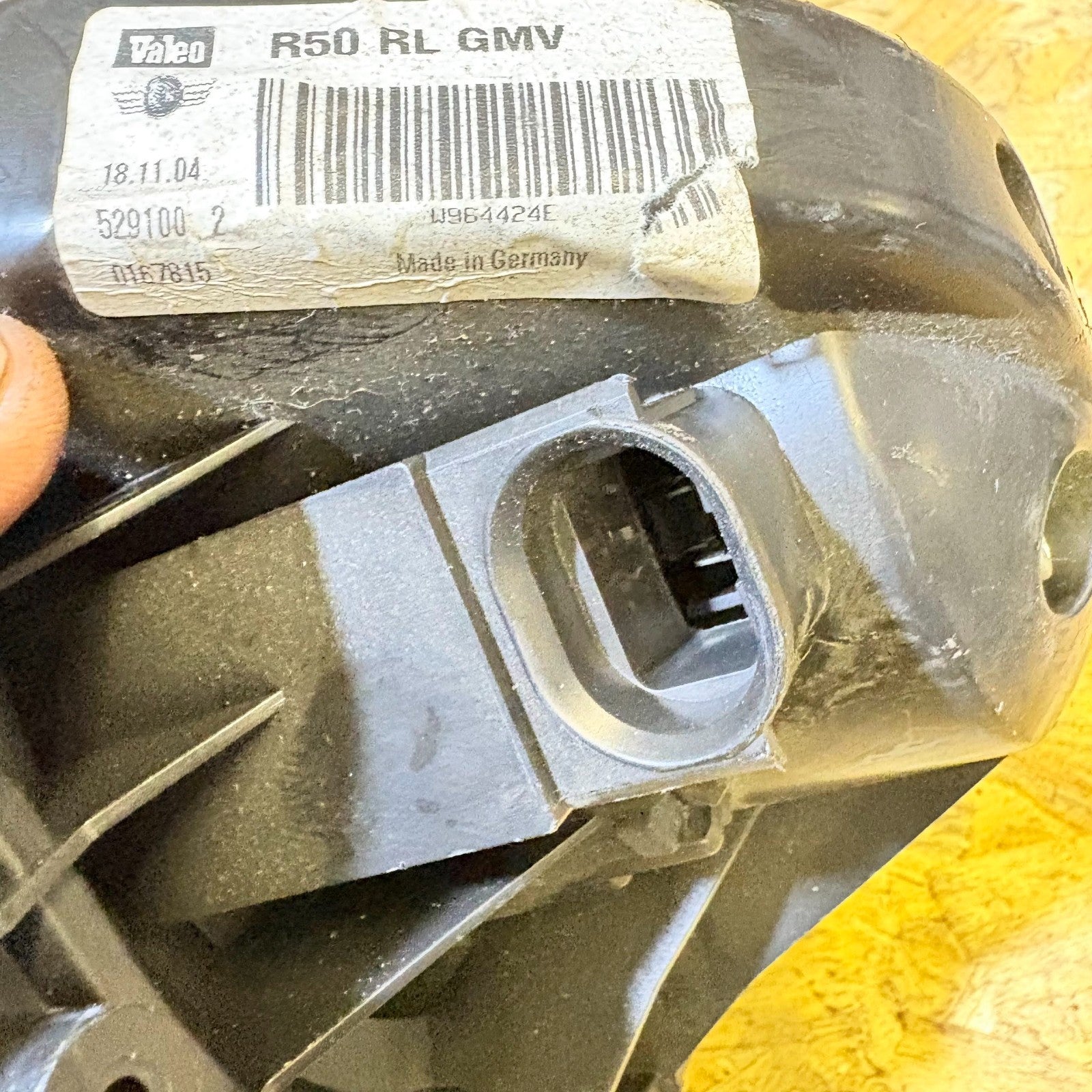 MINI (BMW) MINI HEATER BLOWER MOTOR W964292Z R50 2004