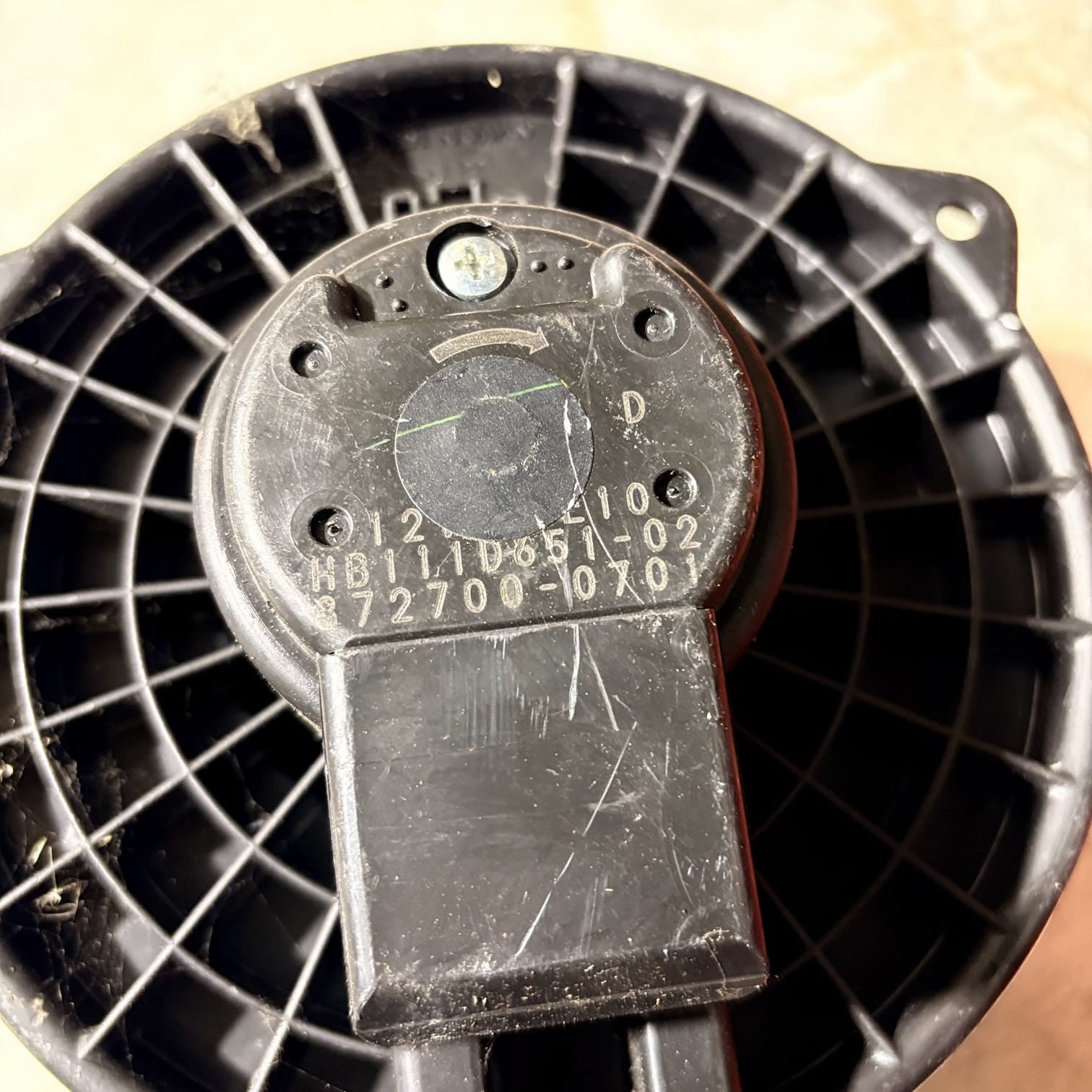 MAZDA 2 TAMURA 2014 MK2 HEATER BLOWER MOTOR FAN 872700-0701