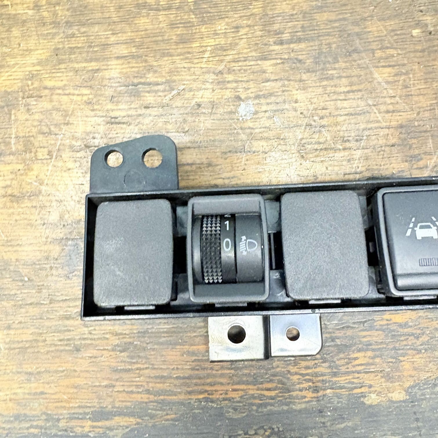 2019 NISSAN QASHQAI J11 HEADLIGHT ADJUSTER SWITCH