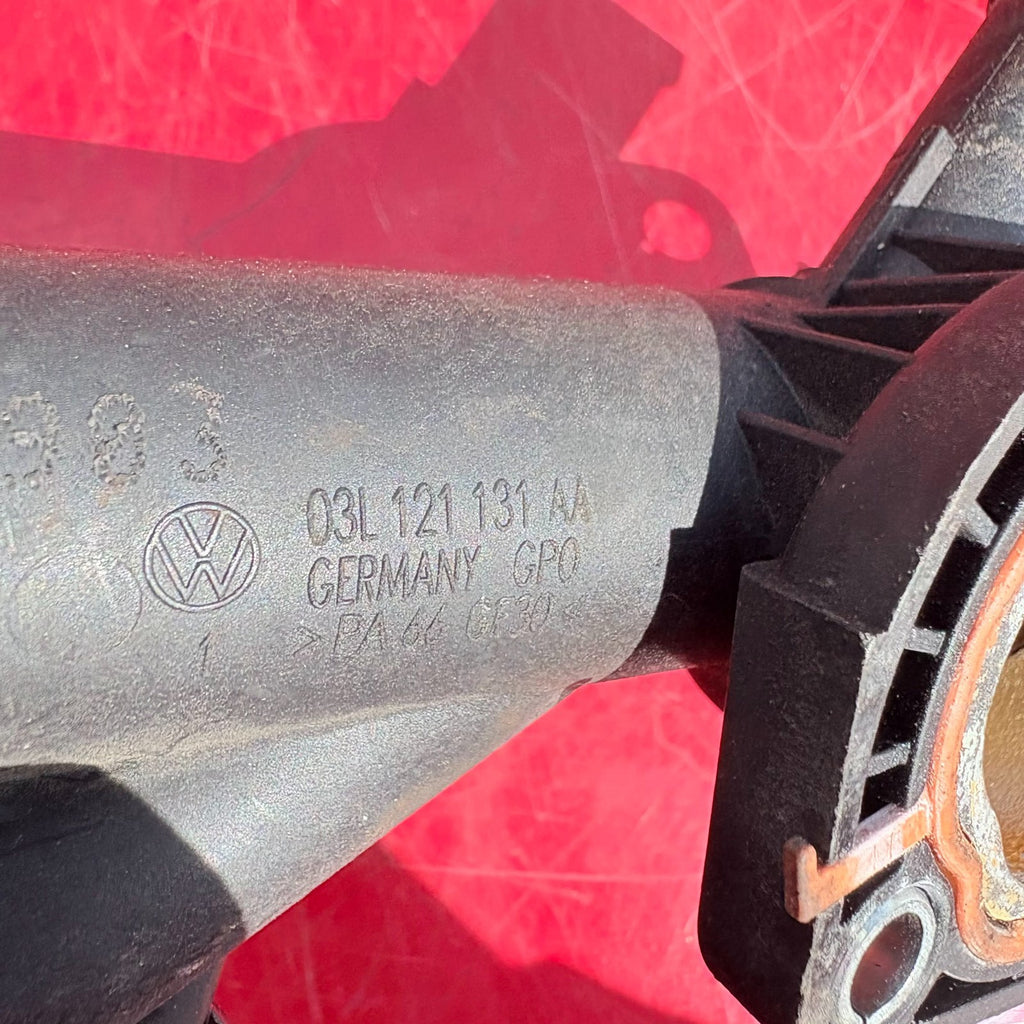Volkswagen Golf 2010 Engine Water Coolant Pipe Hose 03L121131AA