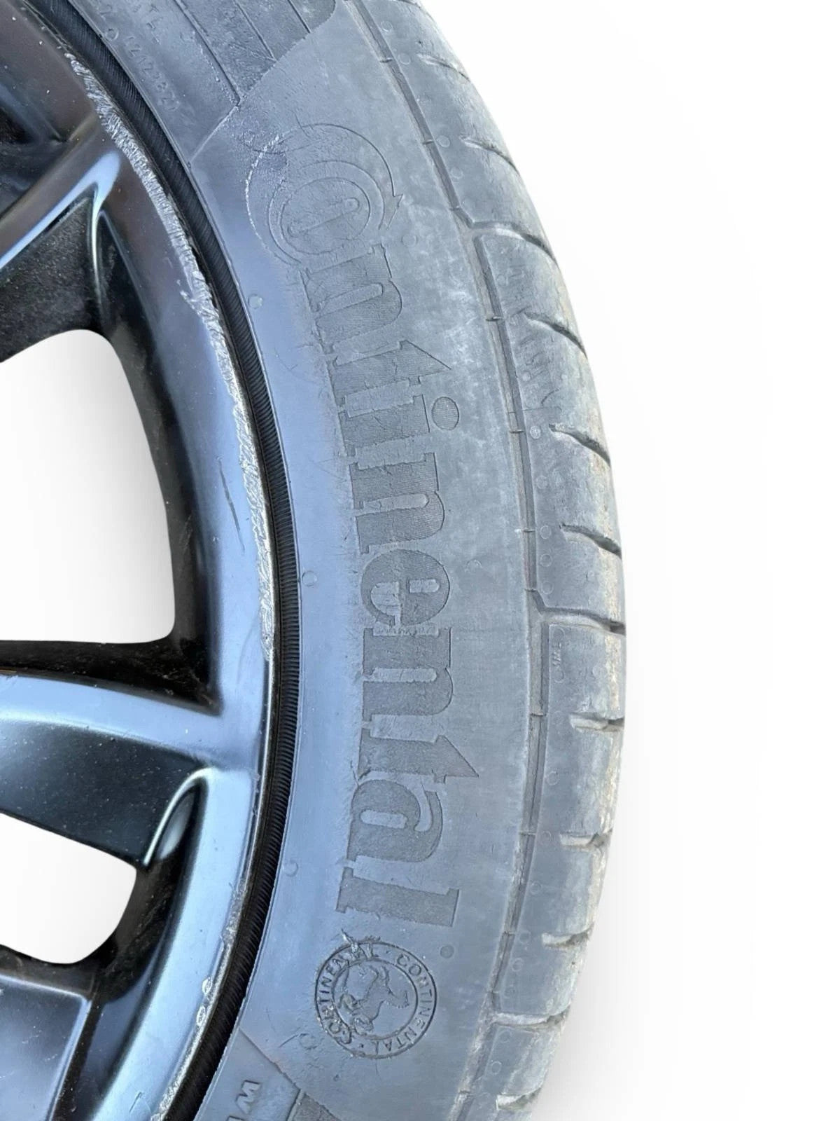 AUDI A3 8P 225/45R17 ALLOY WHEEL 5MM CONTINENTAL 8P0601025CC (1)