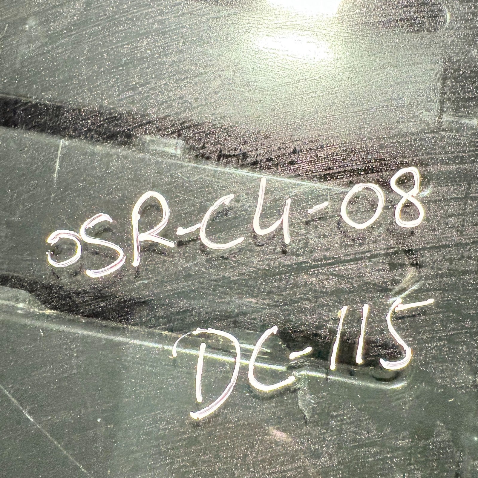 CITROEN C4 2008 DOOR WINDOW GLASS RIGHT REAR