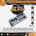 VW Polo Mk4 9N 9N3 Centre Console Rear Extension Cup Holder 6Q0863319H 03-09