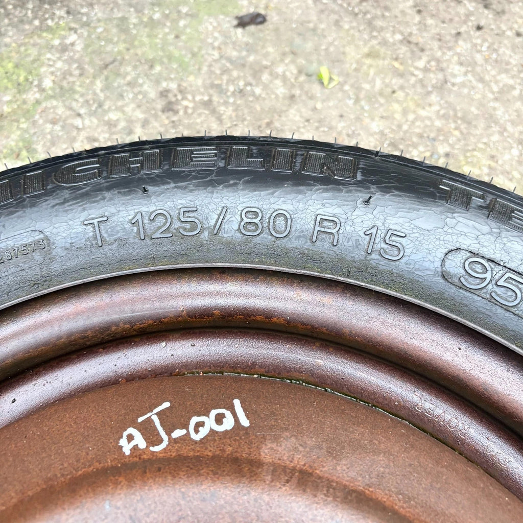Rover 600 800 Series 15" Space Saver Spare Wheel 5x114.3&Michelin Tex T125/80R15