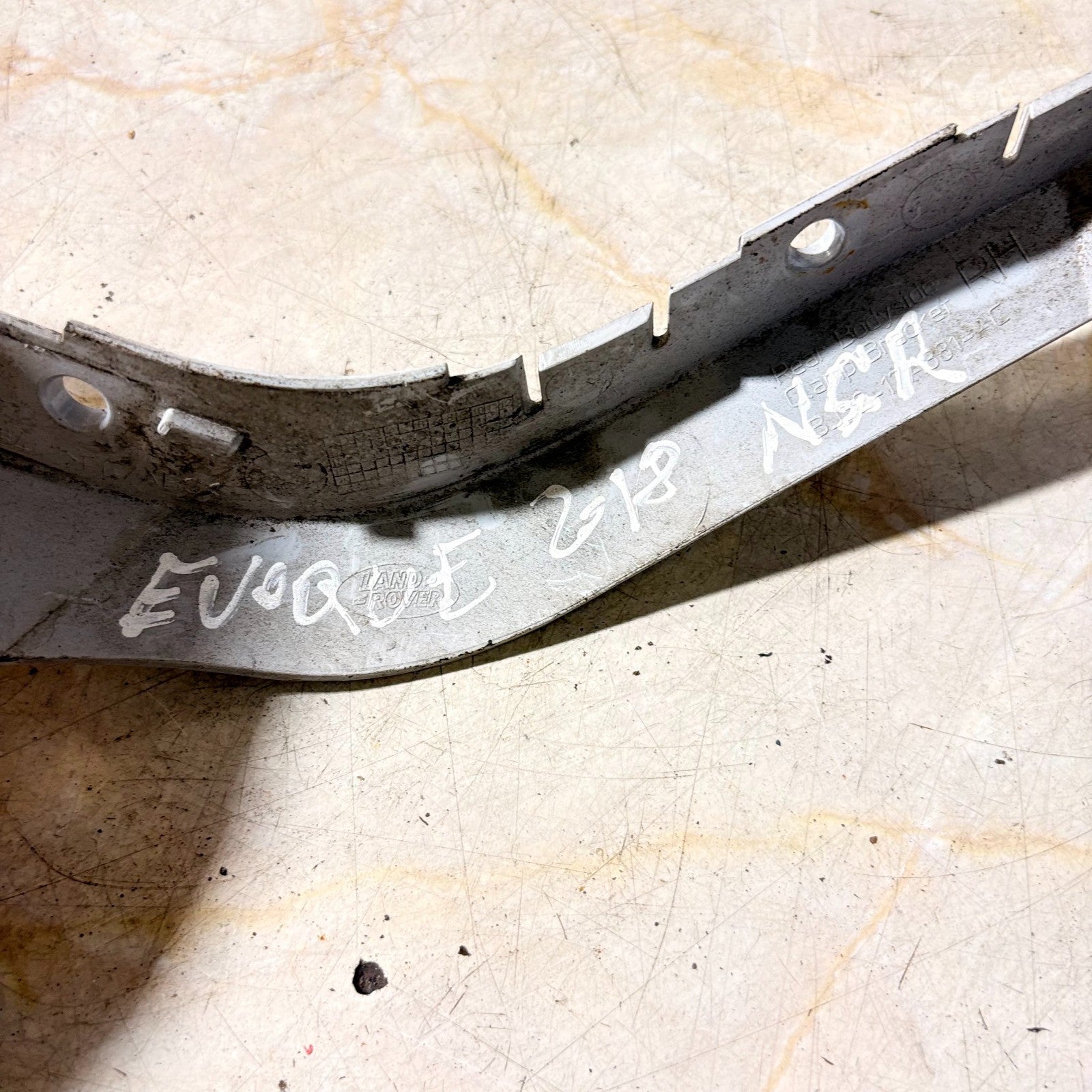 RANGE ROVER EVOQUE REAR LEFT BUMPER BRACKET 15-19 BJ32-17A882-AC