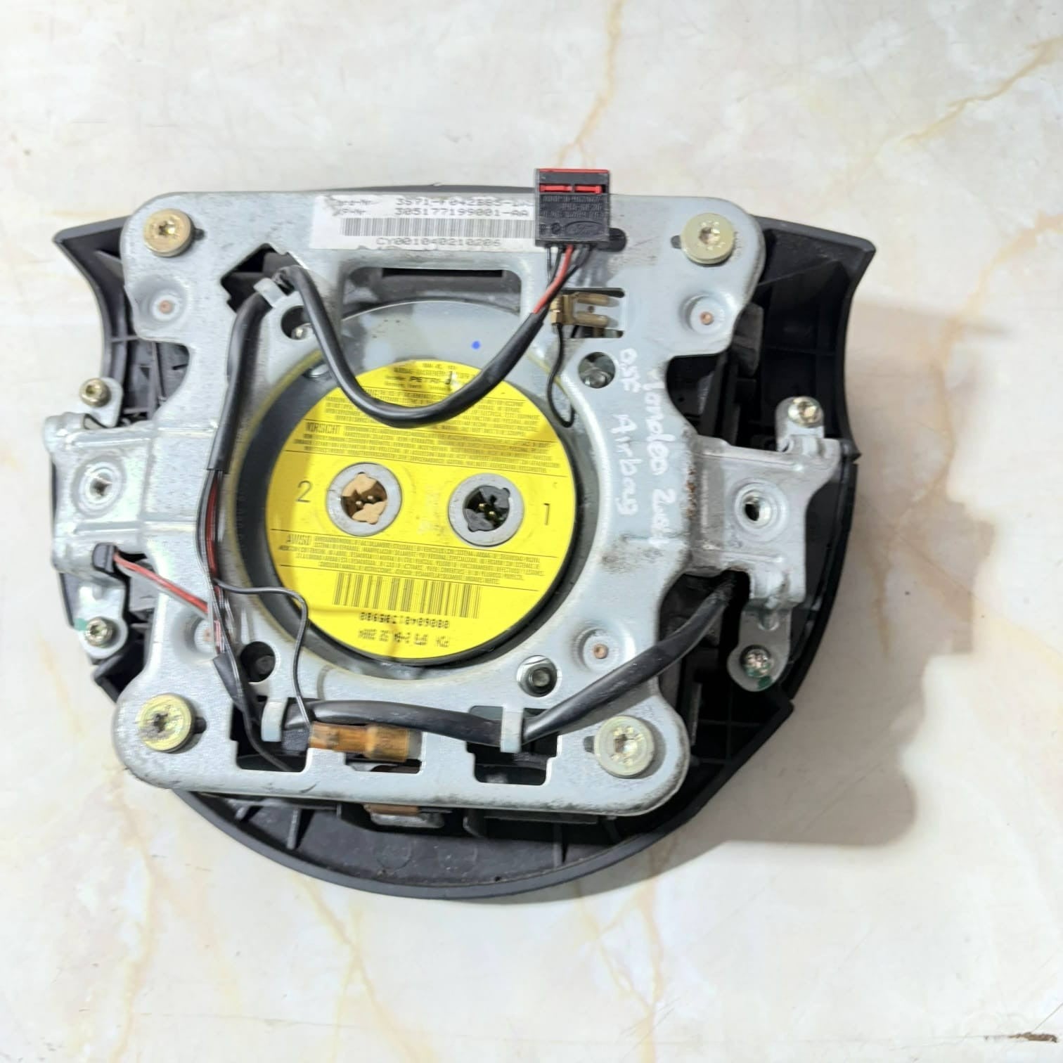 FORD MONDEO MK3 2000-2007 OFFSIDE DRIVER STEERING WHEEL BAG 305177199001-AA