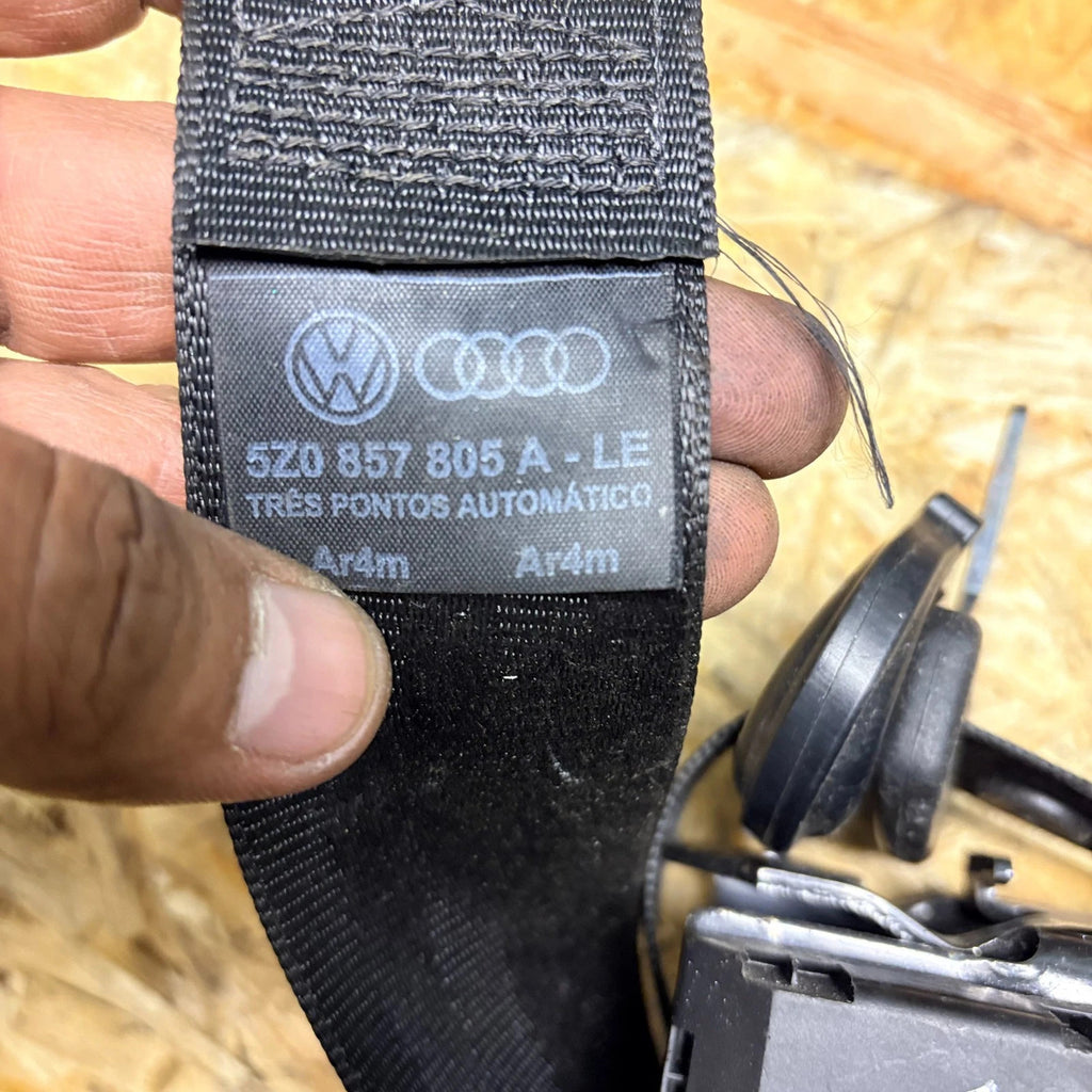 VW Fox 2005-2011 Rear Left Seat Belt NSR Passenger 5Z0857805A