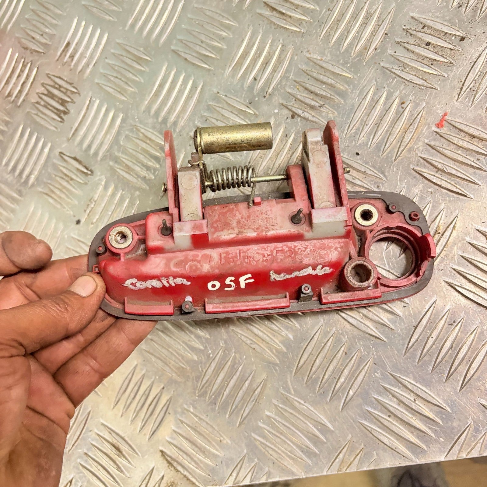 Front Right Red Outside Outer Door Handle For Toyota Corolla 97-01