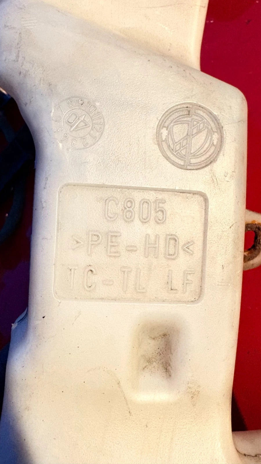 Fiat Multipla 2004-2010 Windscreen Washer Reservoir Tank Bottle + Pump 46518830