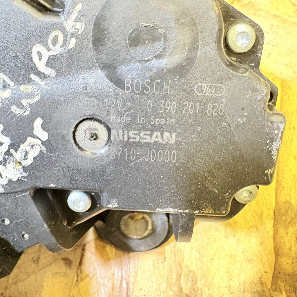 Nissan Qashqai Mk1 Rear Wiper Motor 28710JD000