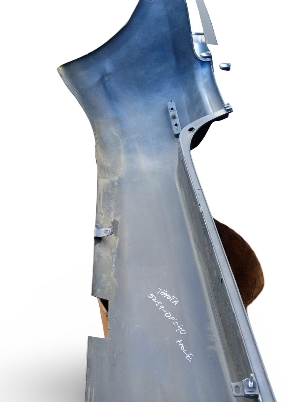 TOYOTA COROLLA VERSO REAR BUMPER 2004-2007 52159-0F040 BLUE SOME DAMAGE