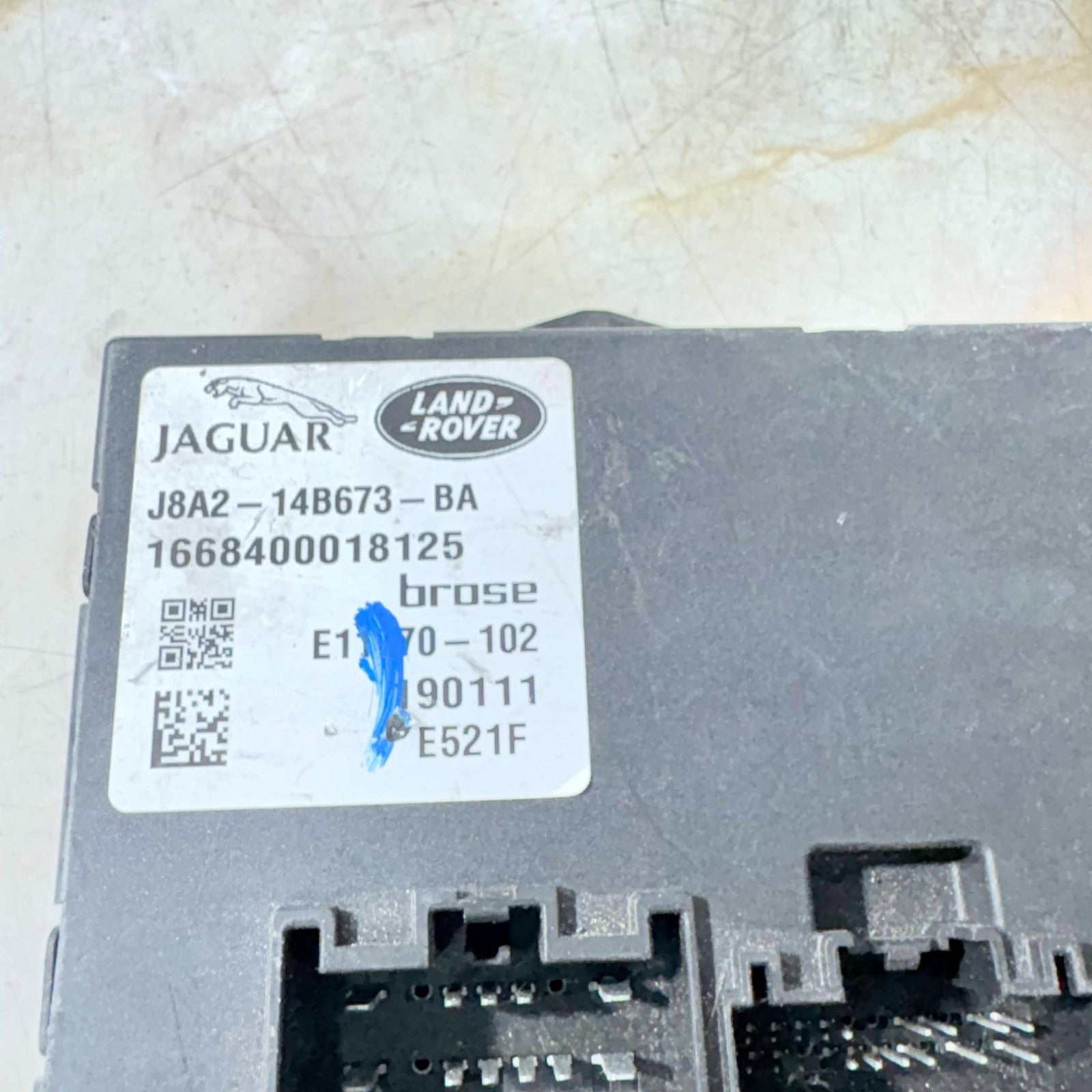 Range Rover Velar L560 Tailgate Control Module LR126278 J8A2-14B673-BA 2018-2020