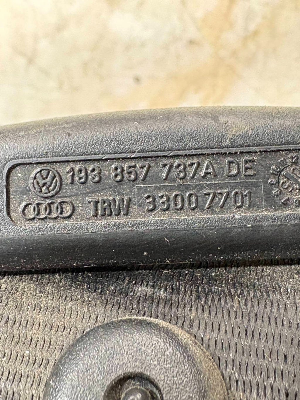 Seat Ibiza 2006 Seat Belt 6l0 857 805 B NSR