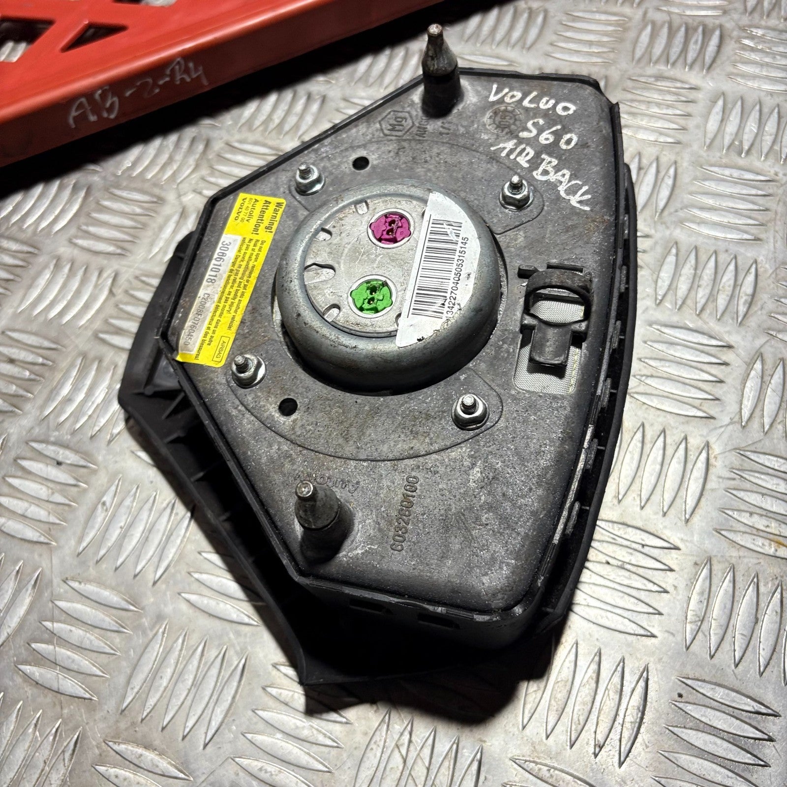 VOLVO S60 SRS BAG STEERING WHEEL FRONT 603260100 MK2 2011-2018