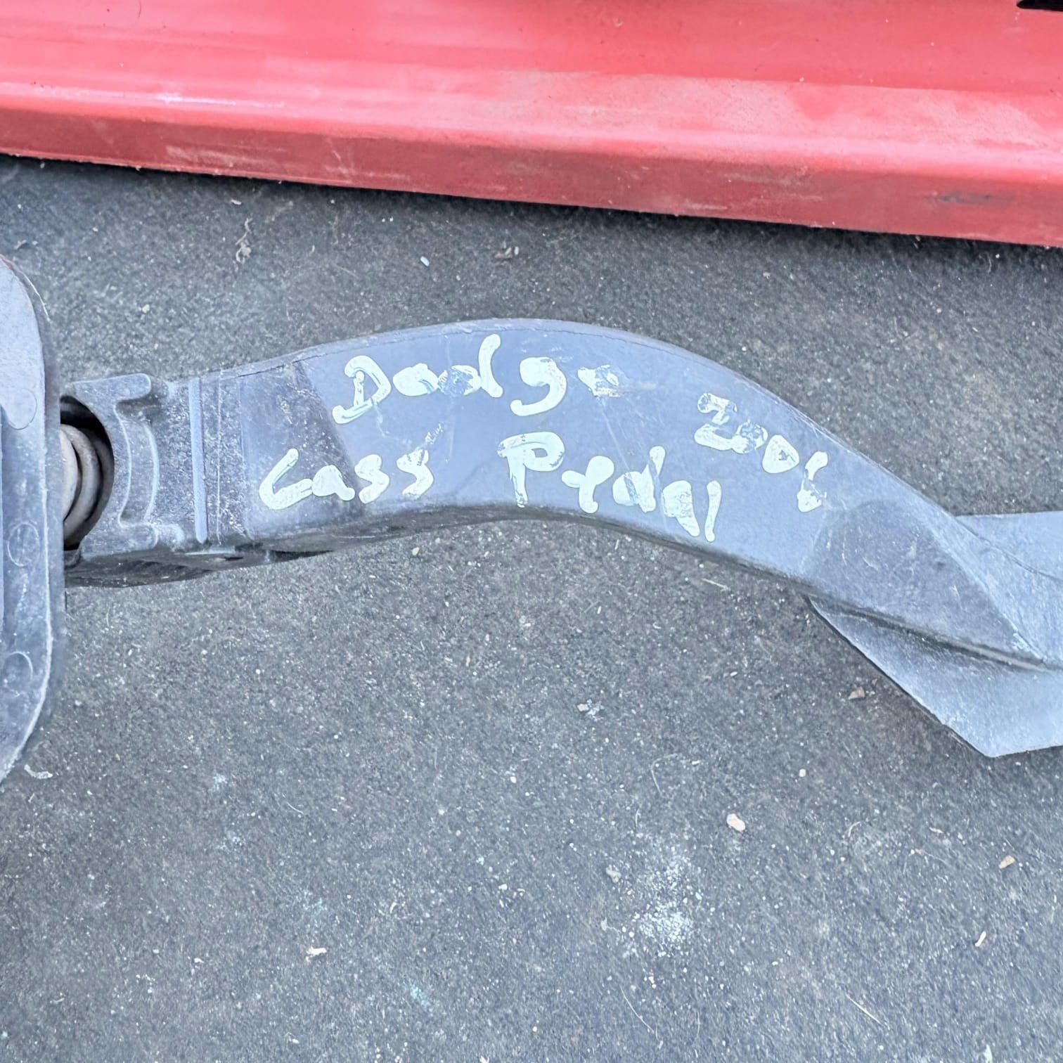 2006 JEEP PATRIOT THROTTLE ACCELERATOR PEDAL 04891586AB